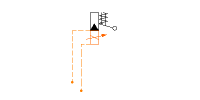 Spool actuator Electro-hydraulic with PS spring